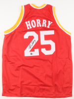 Robert Horry Signed Jersey (Beckett) at PristineAuction.com
