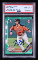 Joey Bart Signed 2019 Bowman Prospects Green #BP50 RC #97/99 (PSA Auto 10) at PristineAuction.com