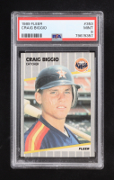 Craig Biggio 1989 Fleer #353 RC (PSA 9) at PristineAuction.com