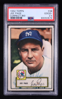 Joe Page 1952 Topps #48C Red Back (PSA 2.5) at PristineAuction.com