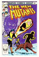 1983 "The New Mutants" Issue #1 Marvel Comic Book at PristineAuction.com