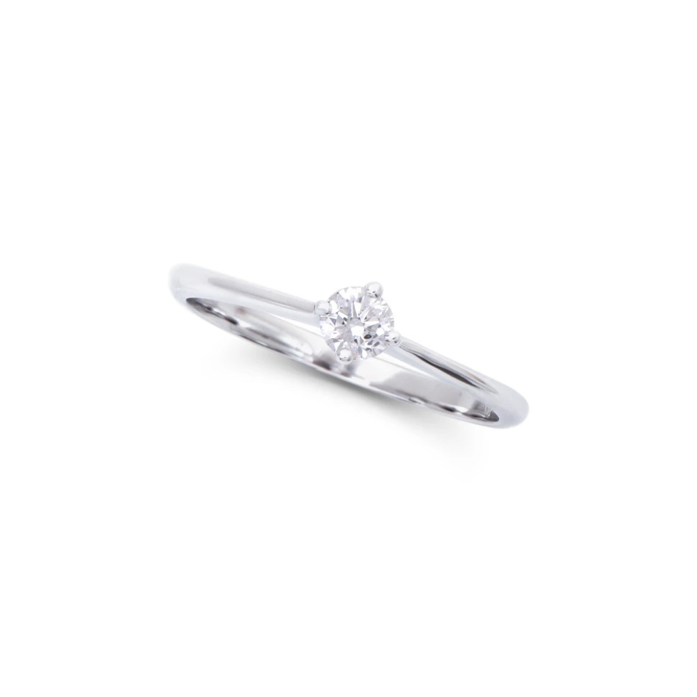 .19 CTW Natural Diamond Ring Mounted in 14Kt White Gold H-I, I1-2 | Estimated Retail Value: $6,420 (IGI) at PristineAuction.com