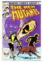 1983 "The New Mutants" Issue #1 Marvel Comic Book at PristineAuction.com