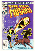 1983 "The New Mutants" Issue #1 Marvel Comic Book at PristineAuction.com