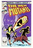 1983 "The New Mutants" Issue #1 Marvel Comic Book at PristineAuction.com