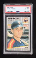 Craig Biggio 1989 Fleer #353 RC (PSA 8) at PristineAuction.com