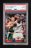 Chris Webber 1993 Stadium Club #224 RC (PSA 8) at PristineAuction.com