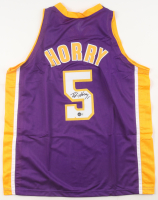 Robert Horry Signed Jersey (Beckett) at PristineAuction.com