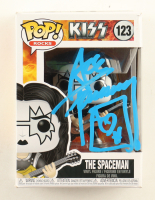 Ace Frehley Signed "Kiss" #123 The Spaceman Funko Pop! Vinyl Figure with Hand-Drawn Ace of Hearts Sketch (ACOA) at PristineAuction.com