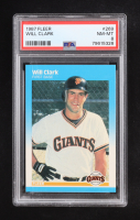 Will Clark 1987 Fleer #269 RC (PSA 8) at PristineAuction.com