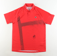 Novak Djokovic Signed Lacoste Authentic Tennis Polo (JSA) at PristineAuction.com