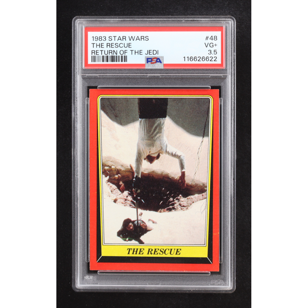 The Rescue 1983 Topps Star Wars Return of the Jedi #48 (PSA 3.5) at PristineAuction.com