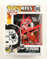 Ace Frehley Signed "Kiss" #123 The Spaceman Funko Pop! Vinyl Figure with Hand-Drawn Ace of Hearts Sketch (ACOA) at PristineAuction.com