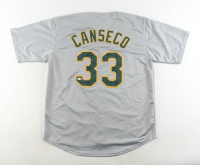 Jose Canseco Signed Jersey With Multiple Career Stat Inscriptions (JSA at PristineAuction.com