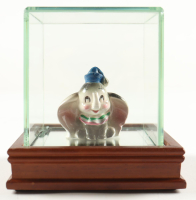 Disney Vintage 1965 Dumbo Ceramic Figure in New Display Case at PristineAuction.com