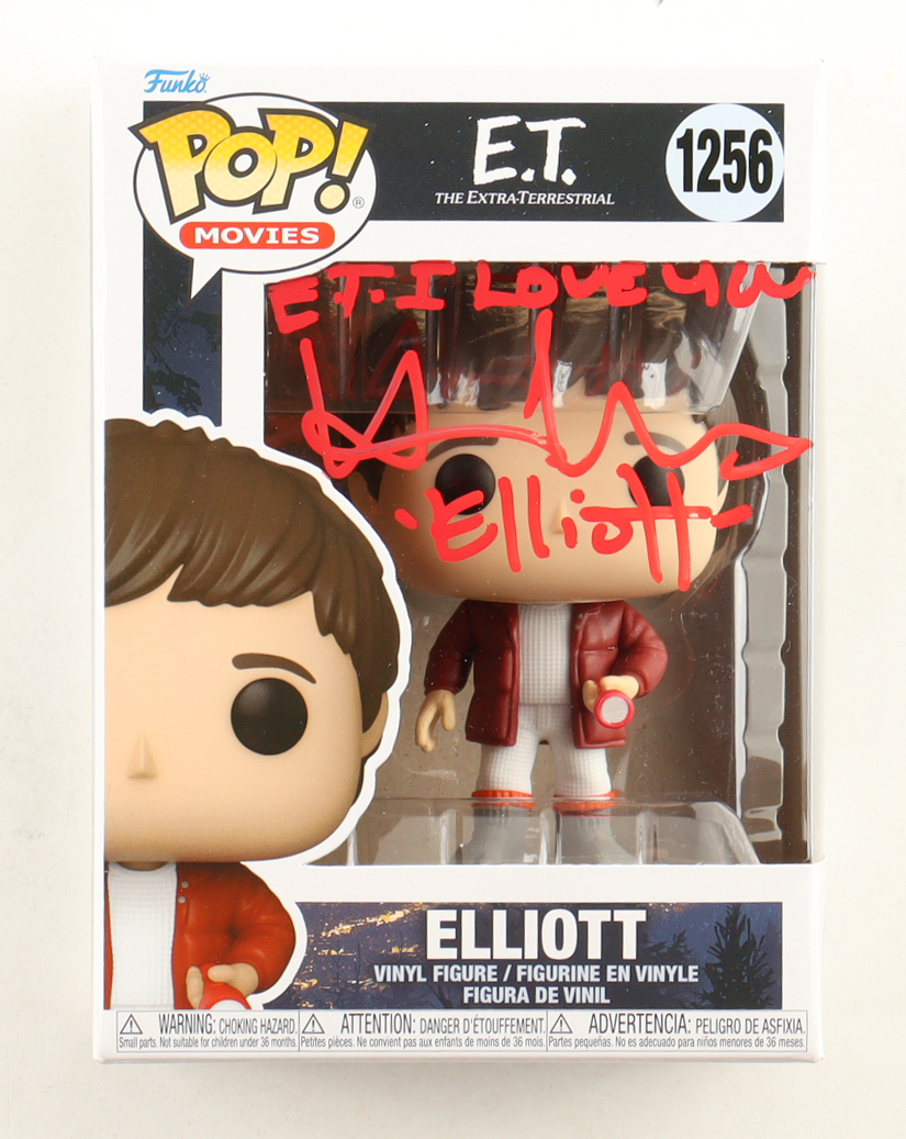 Henry Thomas Signed "E.T." #1256 Elliot Funko Pop! Vinyl Figure Inscribed "E.T. I Love You" & "Elliott" (ACOA) at PristineAuction.com Henry Thomas Signed "E.T." #1256 Elliot Funko Pop! Vinyl Figure Inscribed "E.T. I Love You" & "Elliott" (ACOA) at PristineAuction.com