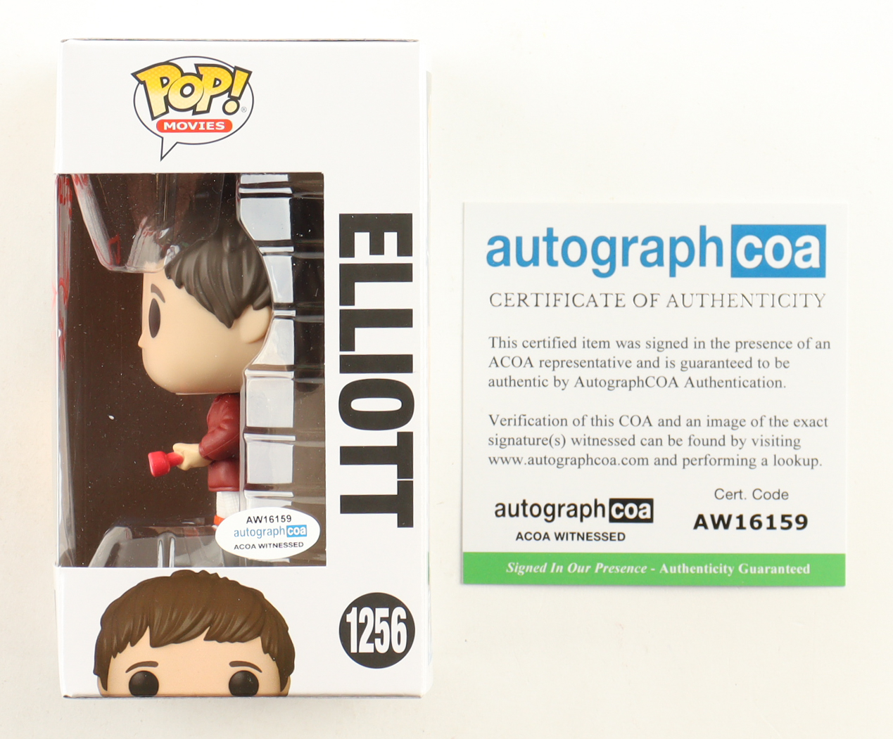 Henry Thomas Signed "E.T." #1256 Elliot Funko Pop! Vinyl Figure Inscribed "E.T. I Love You" & "Elliott" (ACOA) at PristineAuction.com Henry Thomas Signed "E.T." #1256 Elliot Funko Pop! Vinyl Figure Inscribed "E.T. I Love You" & "Elliott" (ACOA) at PristineAuction.com