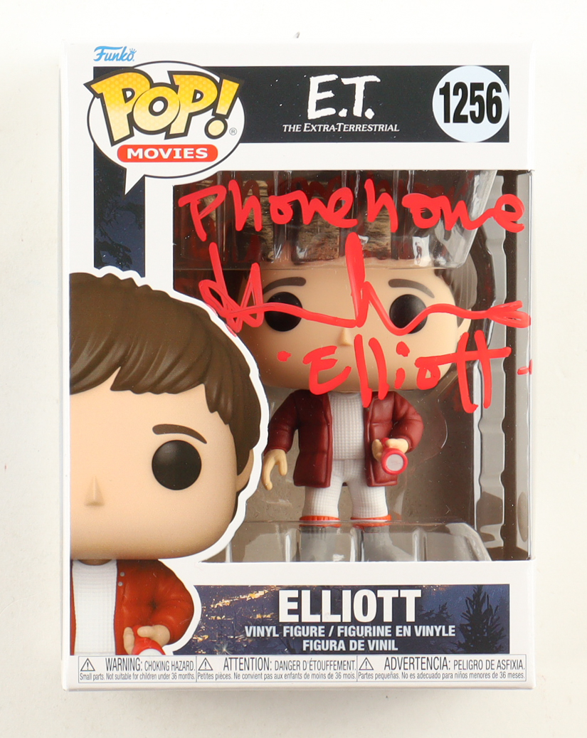 Henry Thomas Signed "E.T." #1252 Elliot & E.T. Funko Pop! Vinyl Figure Inscribed "Phone Home" & "Elliott" (ACOA) at PristineAuction.com Henry Thomas Signed "E.T." #1252 Elliot & E.T. Funko Pop! Vinyl Figure Inscribed "Phone Home" & "Elliott" (ACOA) at PristineAuction.com