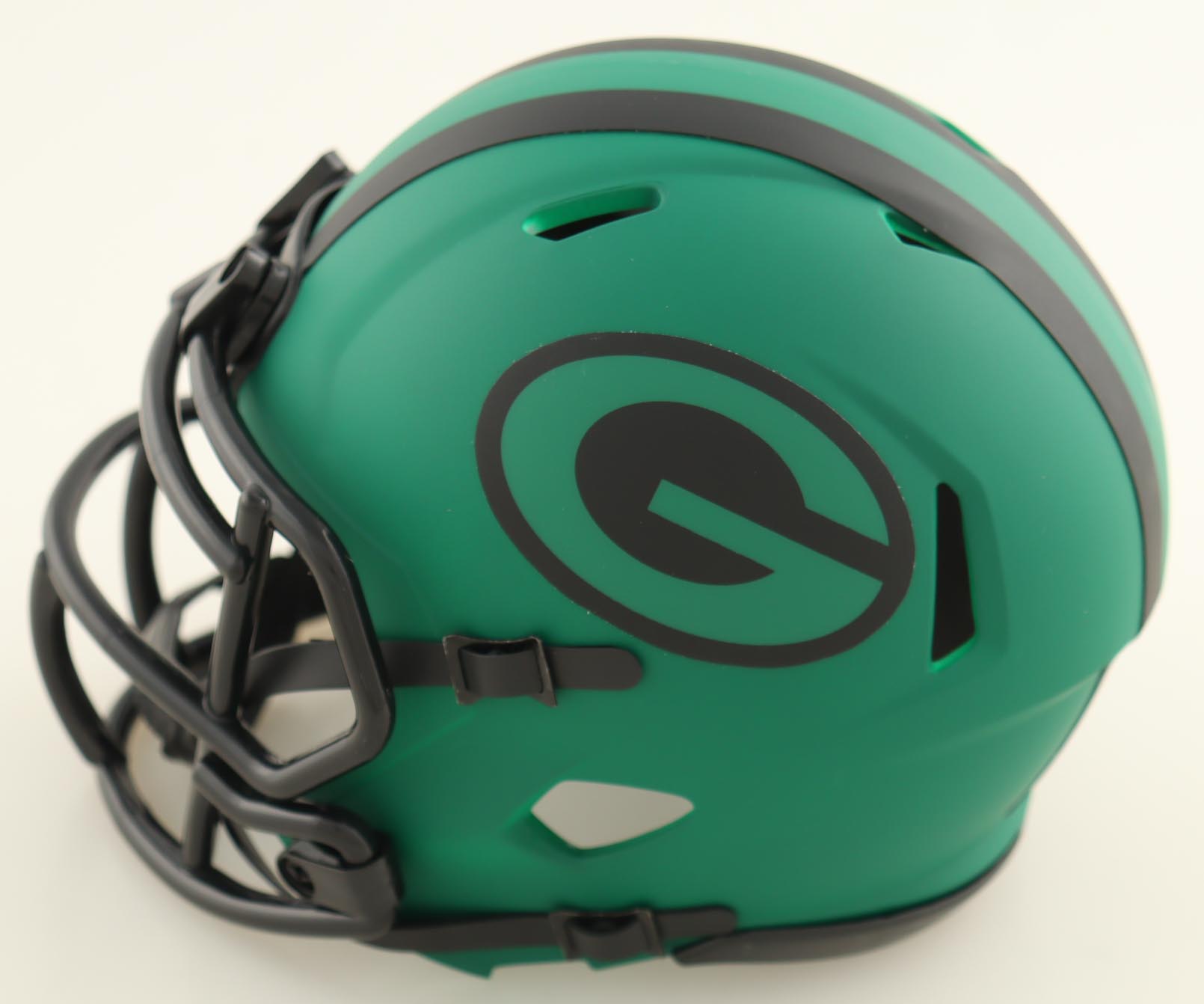 Jordan Love Signed Packers Rave Alternate Speed Mini Helmet (Beckett) at PristineAuction.com Jordan Love Signed Packers Rave Alternate Speed Mini Helmet (Beckett) at PristineAuction.com