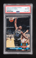 Shaquille O'Neal 1992-93 Upper Deck International Italian #69 RC (PSA 8) at PristineAuction.com