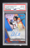 Corbin Carroll 2019 Bowman's Best Best of '19 Autographs Blue Refractors #B19CC #135/150 RC (PSA 10) at PristineAuction.com