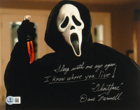 Dane Farwell Signed "Scream" 8x10 Photo with Extensive Inscription (Beckett) at PristineAuction.com