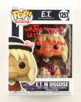 Matthew De Meritt Signed "E.T.: The Extra Terrestrial" #1253 E.T. In Disguise Funko Pop! Vinyl Figure Inscribed "ET" & "Phone Home" (ACOA) at PristineAuction.com