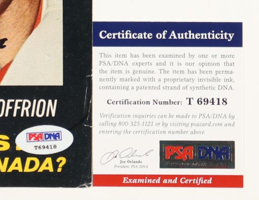 Gordie Howe & Bobby Hull Signed 1966 "Hockey Illustrated" Magazine Cover Page (PSA) at PristineAuction.com Gordie Howe & Bobby Hull Signed 1966 "Hockey Illustrated" Magazine Cover Page (PSA) at PristineAuction.com