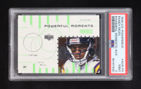 Randy Moss 1999 Upper Deck Powerdeck Powerful Moments #AUX-P4 RC (PSA 9) at PristineAuction.com