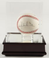 Rickey Henderson Signed OML Baseball in New Display Case (PSA) at PristineAuction.com