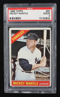Mickey Mantle 1966 Topps #50 DP (PSA 2) at PristineAuction.com