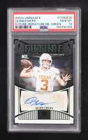 Quinn Ewers 2024 Panini Luminance Future Signatures NIL Green #FSNQEW RC (PSA 10) at PristineAuction.com