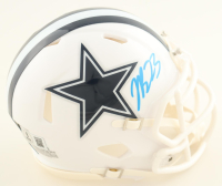 Jaydon Blue Signed Cowboys Speed Mini Helmet (Beckett) at PristineAuction.com