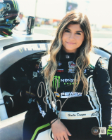 Hailie Deegan Signed NASCAR 8x10 Photo (Beckett) at PristineAuction.com