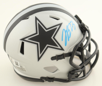 Jaydon Blue Signed Cowboys Rave Alternate Speed Mini Helmet (Beckett) at PristineAuction.com