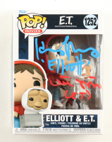 Henry Thomas & Matthew De Meritt Signed "E.T. The Extra-Terrestrial" Elliott & E.T. #1252 Funko Pop! Vinyl Figure Inscribed "Elliott" & "(ET)" (ACOA) at PristineAuction.com