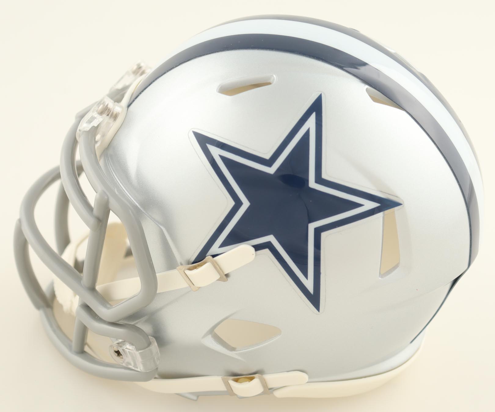 Jaydon Blue Signed Cowboys Speed Mini Helmet (Beckett) at PristineAuction.com Jaydon Blue Signed Cowboys Speed Mini Helmet (Beckett) at PristineAuction.com