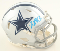 Jaydon Blue Signed Cowboys Speed Mini Helmet (Beckett) at PristineAuction.com