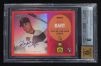 Joey Bart 2021 Topps All-Star Rookie Cup Rookie Card Autographs Red Foil #RCAJB #1/5 (BGS 9 | Auto 10) at PristineAuction.com