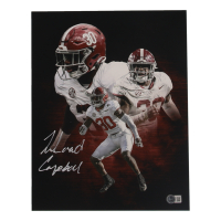 Jihaad Campbell Signed Alabama Crimson Tide 11x14 Photo (Beckett) at PristineAuction.com
