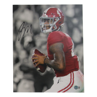 Jalen Milroe Signed Alabama Crimson Tide 11x14 Photo (Beckett) at PristineAuction.com
