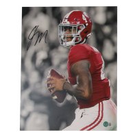 Jalen Milroe Signed Alabama Crimson Tide 11x14 Photo (Beckett) at PristineAuction.com