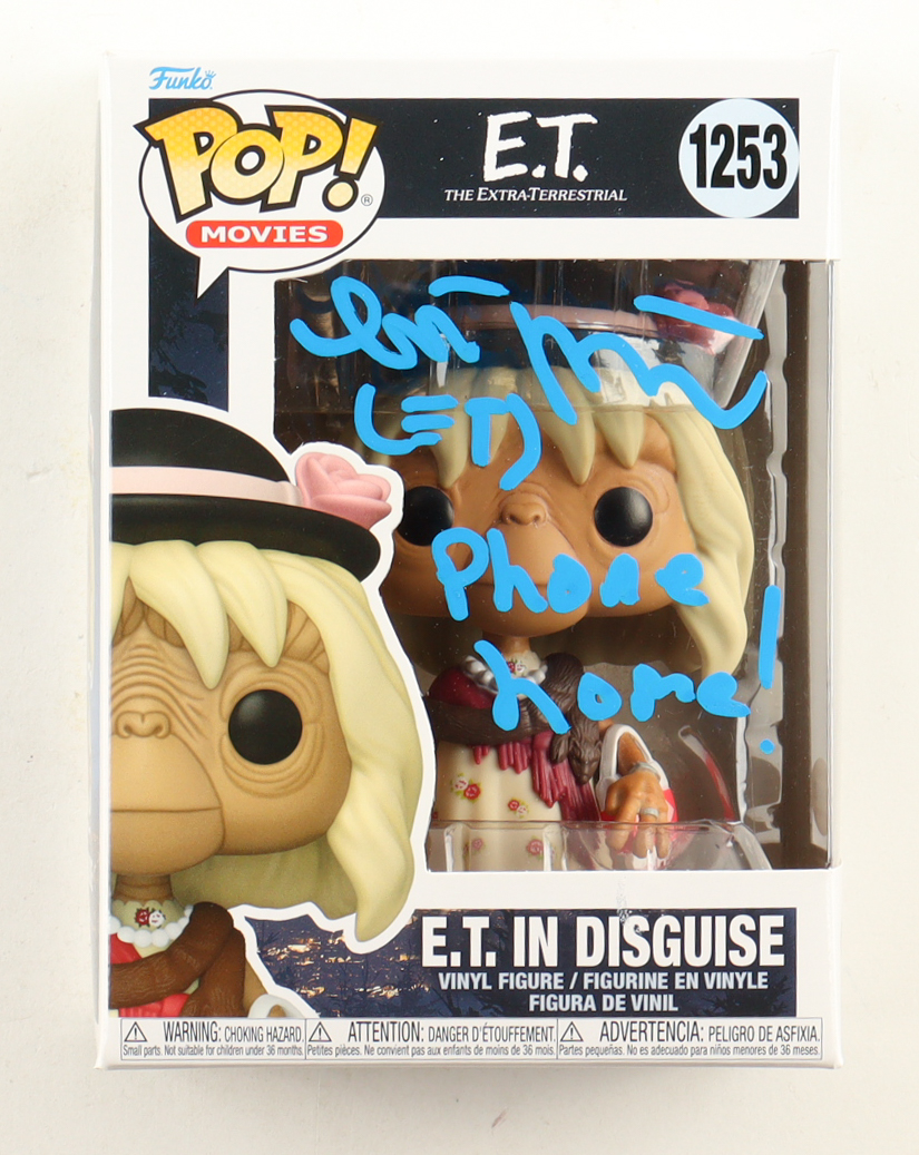 Henry Thomas Signed "E.T." #1252 Elliot & E.T. Funko Pop! Vinyl Figure Inscribed "Phone Home" & "Elliott" (ACOA) at PristineAuction.com Henry Thomas Signed "E.T." #1252 Elliot & E.T. Funko Pop! Vinyl Figure Inscribed "Phone Home" & "Elliott" (ACOA) at PristineAuction.com