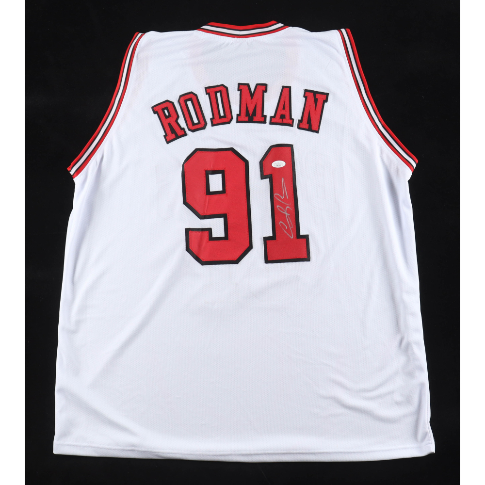 Dennis Rodman Signed Jersey (JSA) at PristineAuction.com