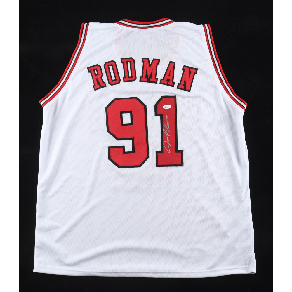Dennis Rodman Signed Jersey (JSA) at PristineAuction.com
