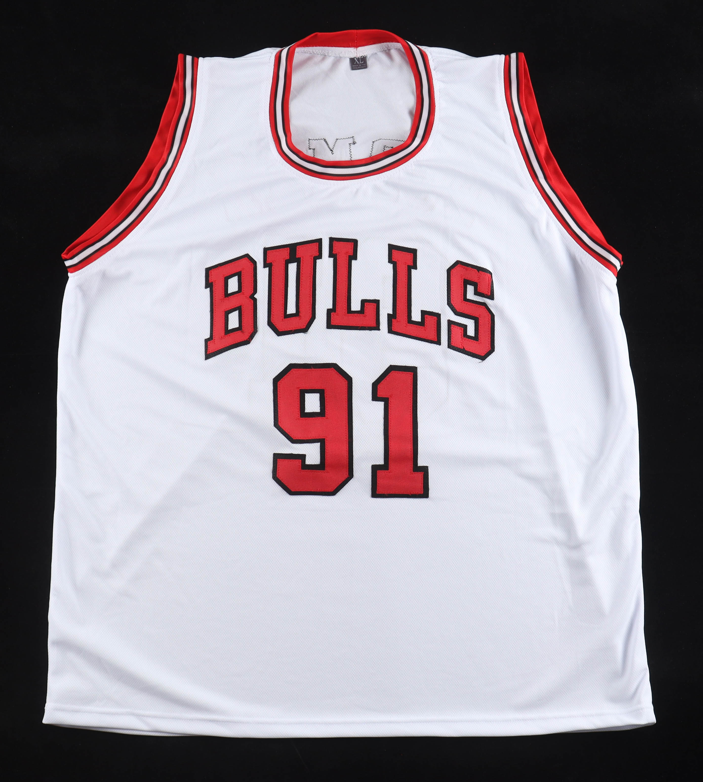 Dennis Rodman Signed Jersey (JSA) at PristineAuction.com Dennis Rodman Signed Jersey (JSA) at PristineAuction.com