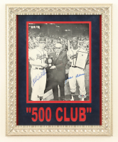 Hank Aaron & Eddie Mathews Custom Framed Photo Display (PSA) at PristineAuction.com