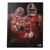 Jalen Milroe Signed Alabama Crimson Tide 11x14 Photo (Beckett) at PristineAuction.com