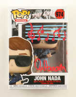 Alan Howarth Signed "They Live" #974 John Nada Funko Pop! Vinyl Figure Inscribed "All Out Of Bubble Gum" with Hand-Drawn Sketch (AutographCOA) at PristineAuction.com