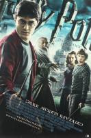 Daniel Radcliffe, Emma Watson & Rupert Grint Signed "Harry Potter and the Half-Blood Prince" Full-Size Double-Sided Movie Poster (Beckett) at PristineAuction.com